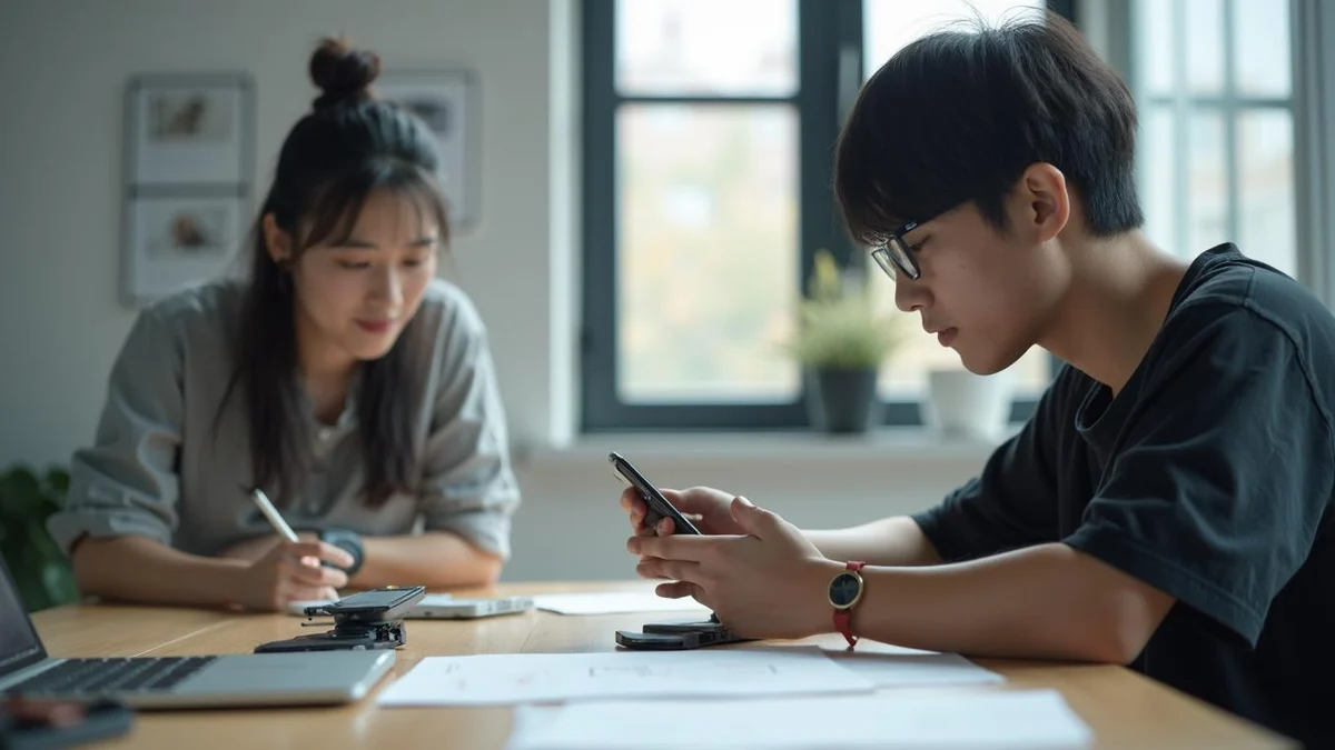 전시회나 SNS에 먼저 보여주면 발명품등록이 안 될까 디자인 스튜디오에서 밝은 빛을 받으며 제품 시제품을 꼼꼼히 살피는 개발자