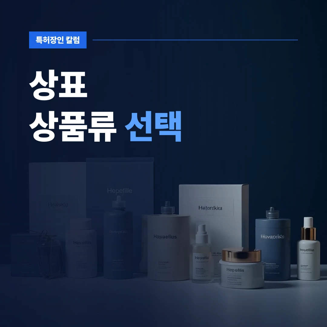 상표 상품류 선택 — 브랜드 패키지와 제품 실물을 통해 살펴보는 상표 상품류 선택 기준